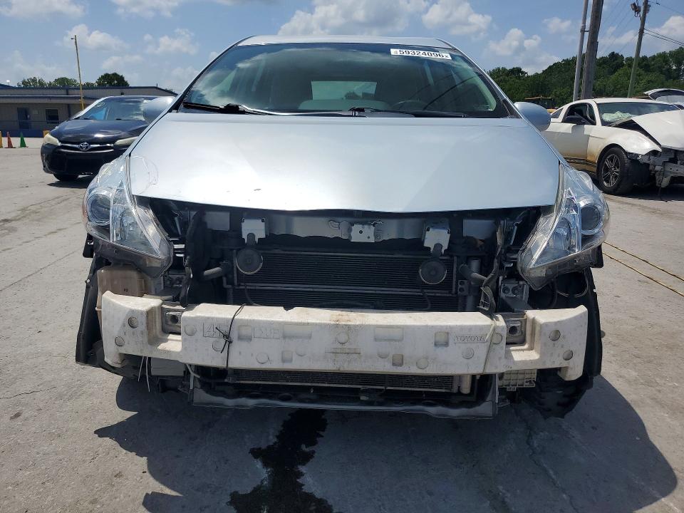 2012 Toyota Prius VIN JTDZN3EU6C3151515 COPART salvage auction — FRONT END, Tn - Cert Of Title-Rebuilt Vehicle, sold $2,050 on 2026-07-13 (photo 5)