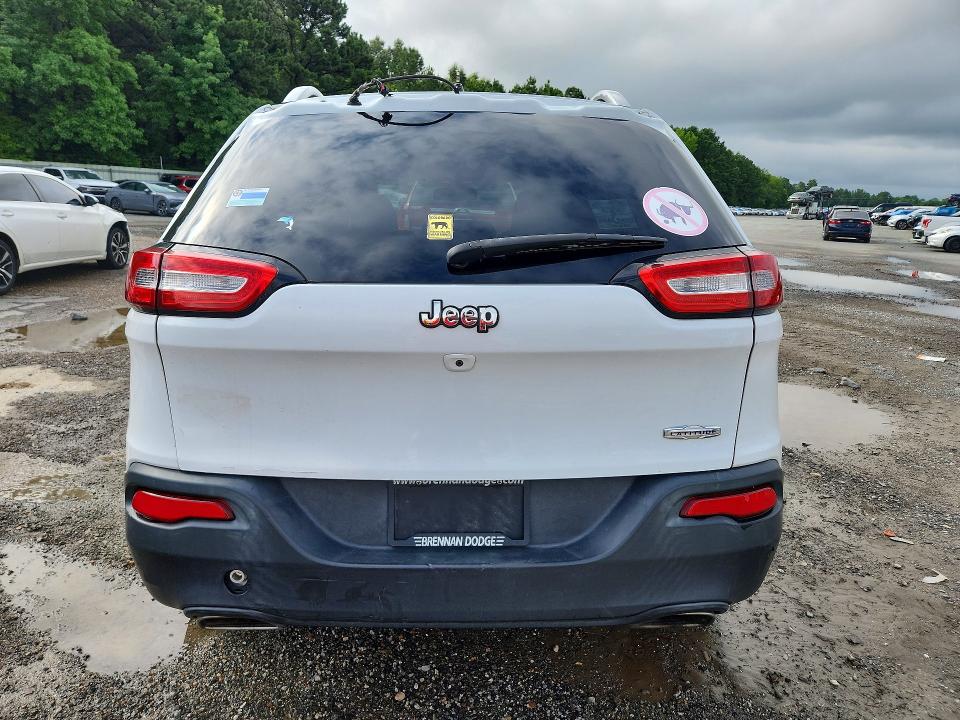 2015 Jeep Cherokee VIN 1C4PJLCS0FW542196 COPART salvage auction — FRONT END, La - Cert Of Title-Salvage, sold $1,000 on 2026-07-09 (photo 6)