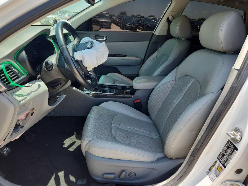 2018 Kia Optima VIN 5XXGU4L31JG204368 COPART salvage auction — FRONT END, TX - SALVAGE VEHICLE TITLE (P), sold $150 on 2026-07-23 (photo 7)