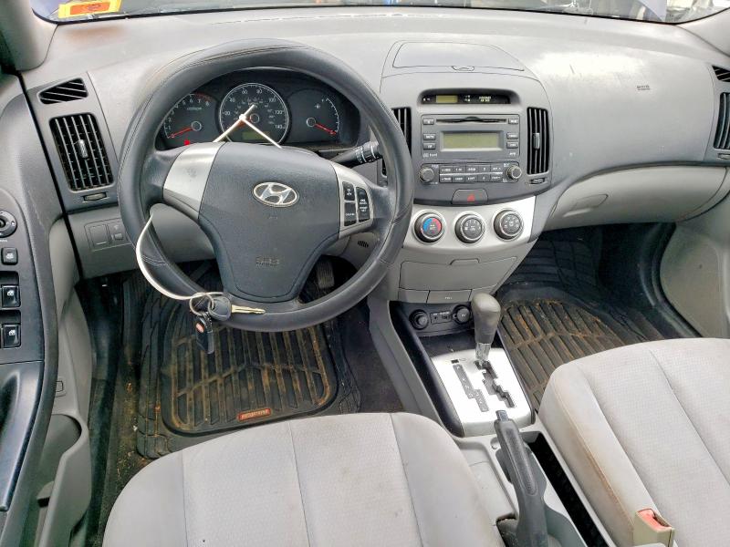 2010 Hyundai Elantra VIN KMHDU4AD8AU940602 COPART salvage auction — FRONT END, CT - CERT OF TITLE-SALVAGE, sold $475 on 2026-07-02 (photo 8)