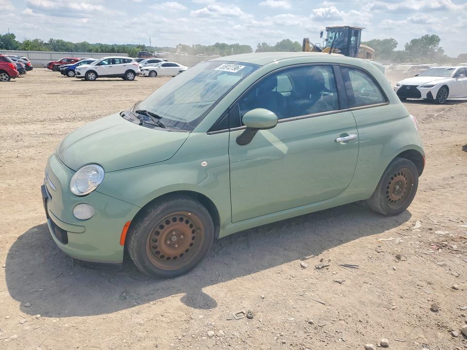 2013 Fiat 500 VIN 3C3CFFAR6DT512340 COPART salvage auction — MECHANICAL, Mo - Dealer Only Clean Title, sold $125 on 2026-07-30 (photo 1)