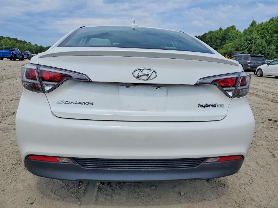 2016 Hyundai Sonata VIN KMHE24L14GA040691 COPART salvage auction — FRONT END, Va - Cert Of Title - Salvage, sold $2,050 on 2026-07-28 (photo 6)