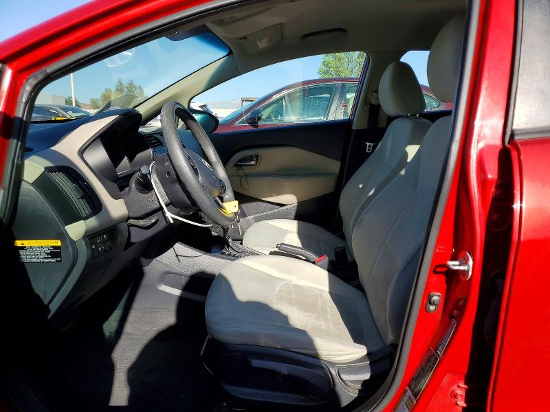 2013 Kia Rio VIN KNADM4A31D6174469 COPART salvage auction — REAR END, Nv - Salvage Title, sold $750 on 2026-07-22 (photo 7)