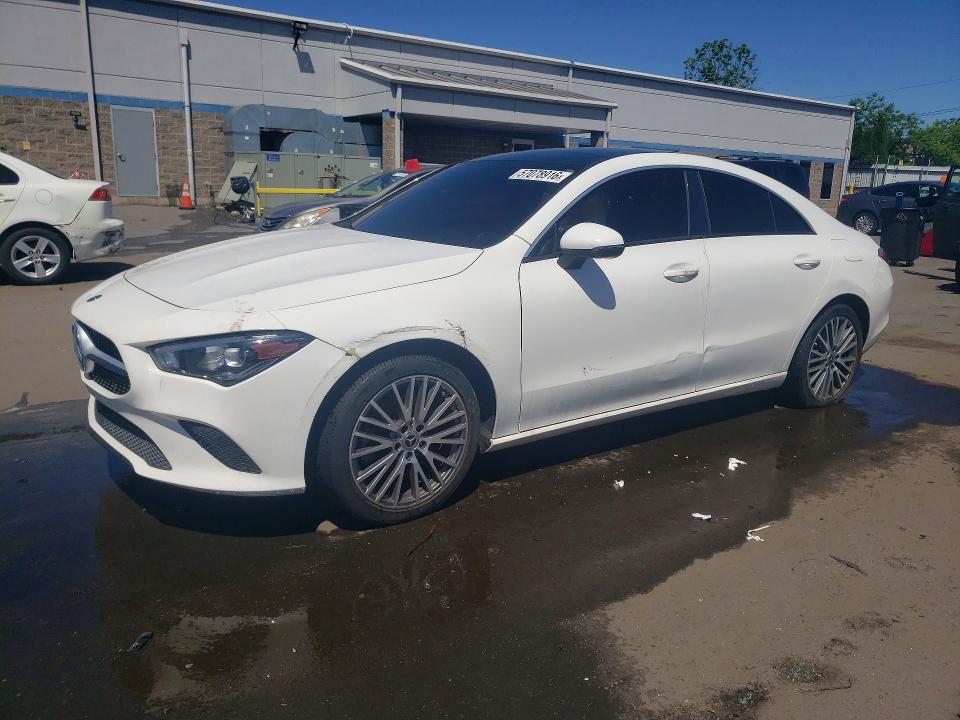 2020 Mercedes-benz Cla-klasse VIN WDD5J4HB7LN070642 COPART salvage auction — VANDALISM, Ct - Cert Of Title-Salvage, sold $7,300 on 2026-08-11 (photo 1)