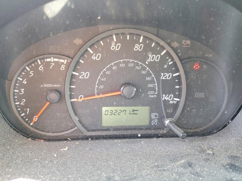 2024 Mitsubishi Mirage VIN ML32FUFJ2RHF17464 COPART salvage auction — FRONT END, Pa - Certificate Of Salvage, sold $1,300 on 2026-07-23 (photo 9)