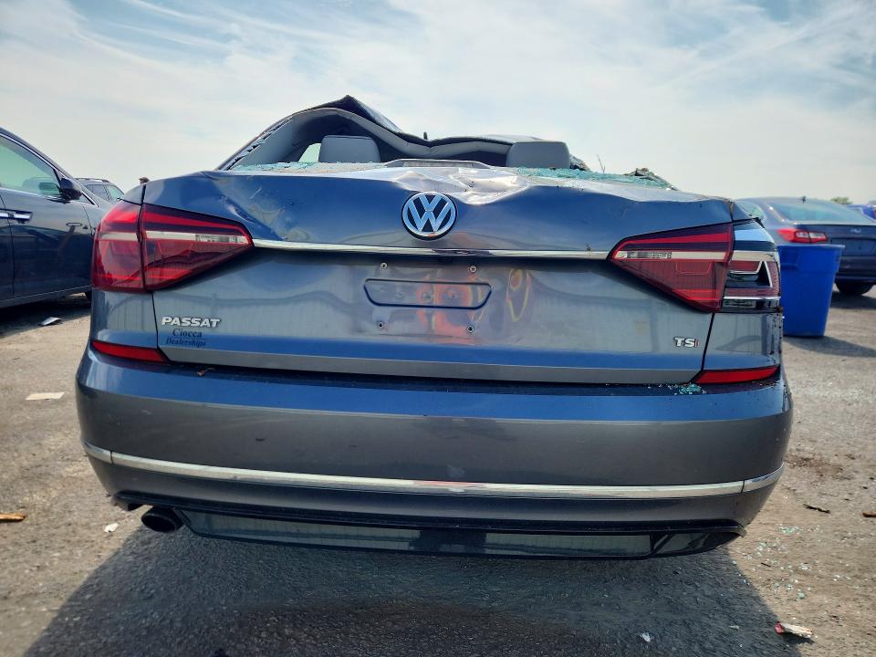 2017 Volkswagen Passat VIN 1VWDT7A32HC047273 COPART salvage auction — ROOF, PA - CERTIFICATE OF SALVAGE, sold $1,100 on 2026-07-02 (photo 6)
