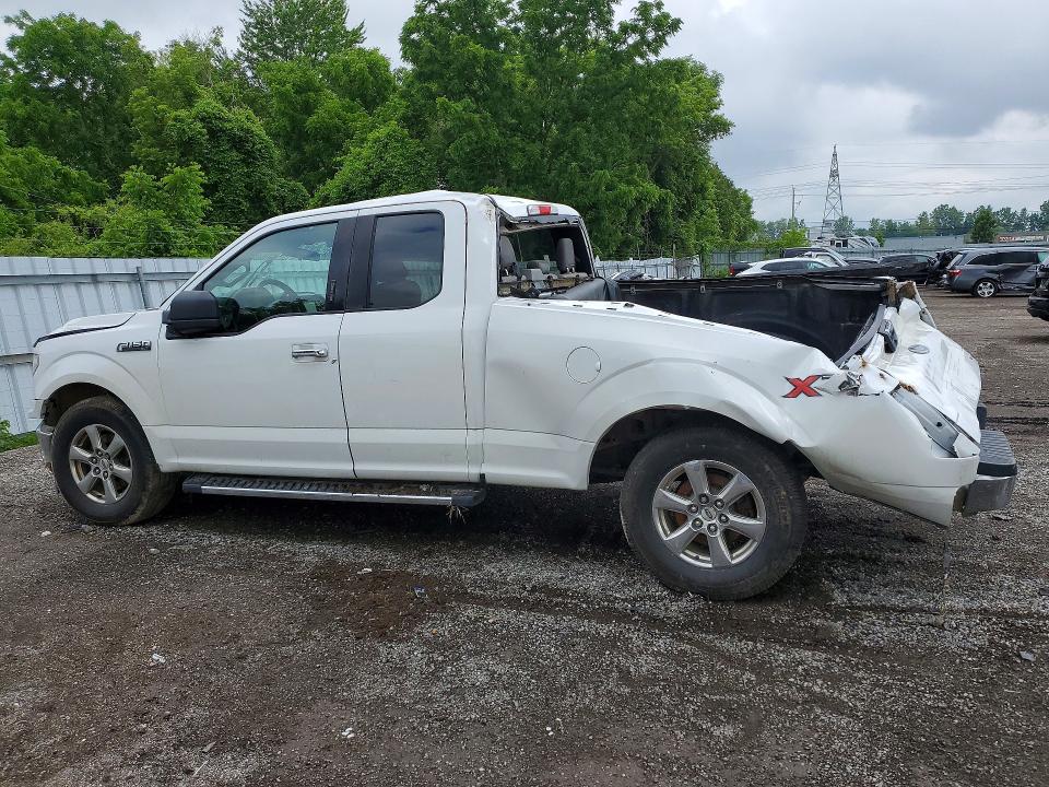 2019 Ford VIN 1FTEX1EP1KFC59187 COPART salvage auction — ROLLOVER, On - Permit Salvage, sold $2,700 on 2026-07-09 (photo 2)