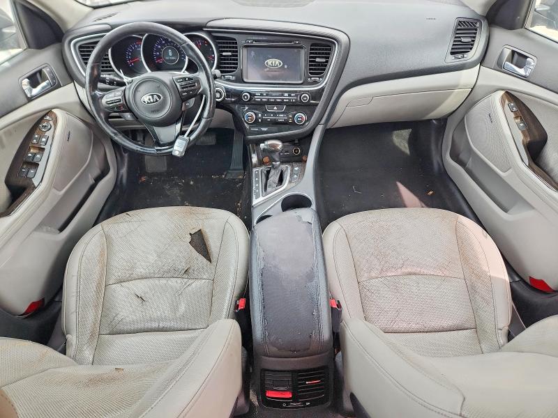 2014 Kia Optima VIN 5XXGN4A74EG289036 COPART salvage auction — FRONT END, Mt - Certificate Of Title, sold $625 on 2026-07-10 (photo 8)