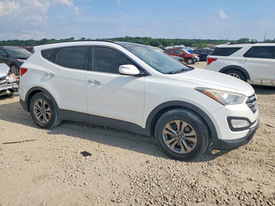 2016 Hyundai Santa fe VIN 5XYZU3LB2GG355394 COPART salvage auction — FRONT END, Ks - Cert Of Title-Salvage, sold $3,050 on 2026-07-09 (photo 4)
