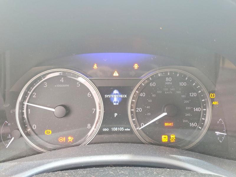 2014 Lexus Gs VIN JTHCE1BL6E5022007 COPART salvage auction — FRONT END, Nj - Certificate Of Title, sold $725 on 2026-07-15 (photo 9)