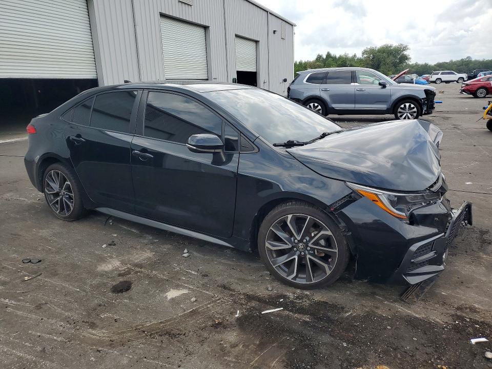 2022 Toyota Corolla VIN JTDS4MCE0NJ094104 COPART salvage auction — FRONT END, Fl - Certificate Of Destruction, sold $3,300 on 2026-07-27 (photo 4)