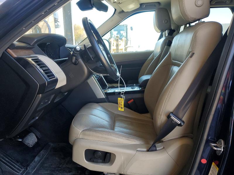 2018 Land rover Discovery VIN SALRR2RV2JA074595 COPART salvage auction — FRONT END, Ca - Salvage Certificate, sold $7,300 on 2026-07-14 (photo 7)