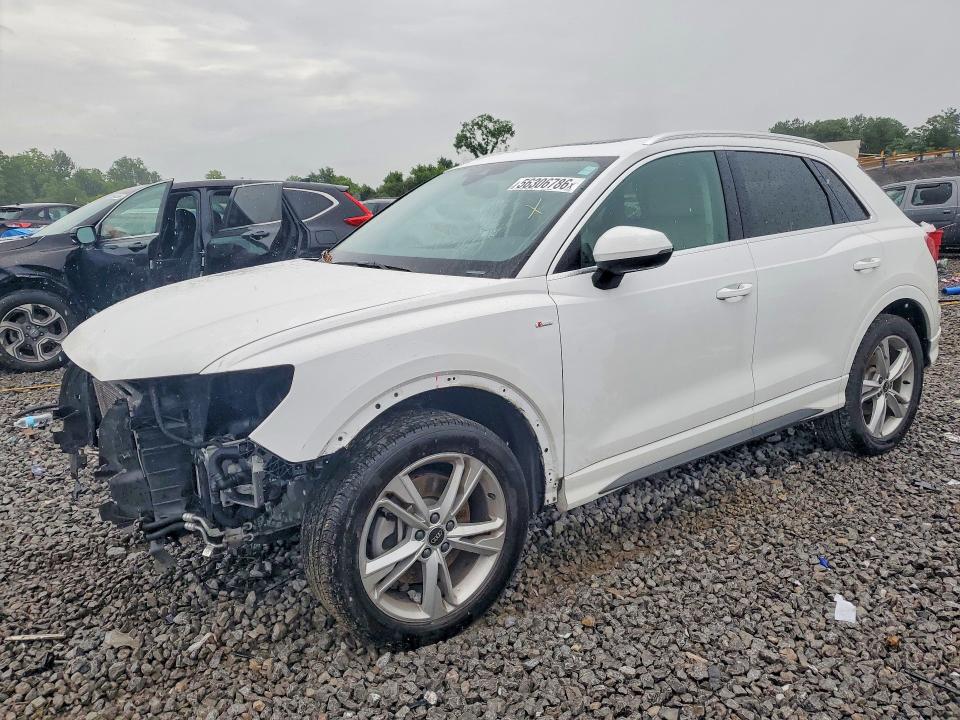 2022 Audi Q3 VIN WA1EECF30N1138594 COPART salvage auction — FRONT END, Al - Cert Of Title-Salvage Title, sold $11,600 on 2026-07-14 (photo 1)