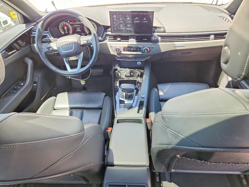 2023 Audi A4 VIN WAUEAAF4XPN011309 COPART salvage auction — FRONT END, Co - Public - Salvage Title, sold $325 on 2026-07-21 (photo 8)