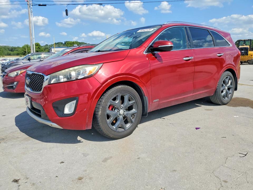 2016 Kia Sorento VIN 5XYPKDA59GG088285 COPART salvage auction — MINOR DENT/SCRATCHES, Ar - Certificate Of Title, sold $1,550 on 2026-07-27 (photo 1)