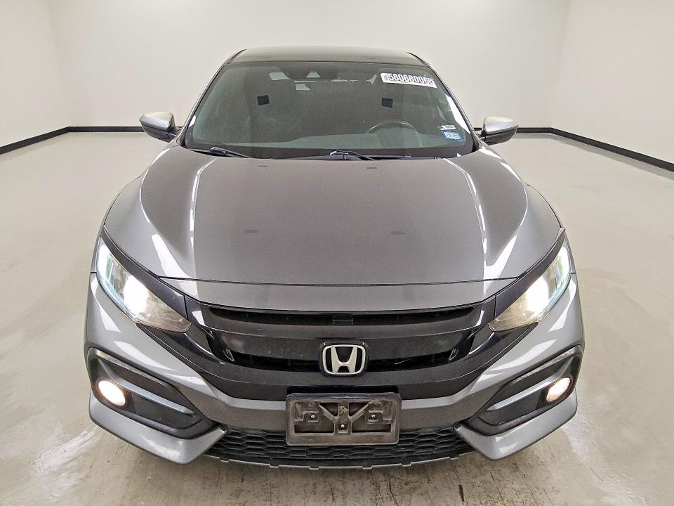 2020 Honda Civic VIN SHHFK7H40LU206539 COPART salvage auction — MECHANICAL, TX - CERTIFICATE OF TITLE, sold $9,200 on 2026-07-28 (photo 5)