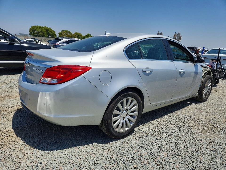 2011 Buick Regal VIN W04GR5EC6B1008423 COPART salvage auction — FRONT END, CA - SALVAGE CERTIFICATE, sold $600 on 2026-07-17 (photo 3)