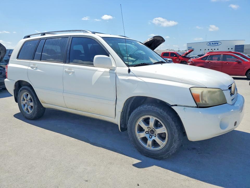 2005 Toyota Highlander VIN JTEGP21A850070653 COPART salvage auction — SIDE, Ok - Cert Of Title-Salvage, sold $675 on 2026-07-06 (photo 4)