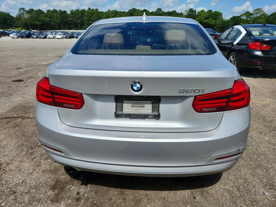 2016 BMW 3er VIN WBA8E1G52GNT34021 COPART salvage auction — WATER/FLOOD, Al - Cert Of Title-Flood Salvage, sold $400 on 2026-08-17 (photo 6)