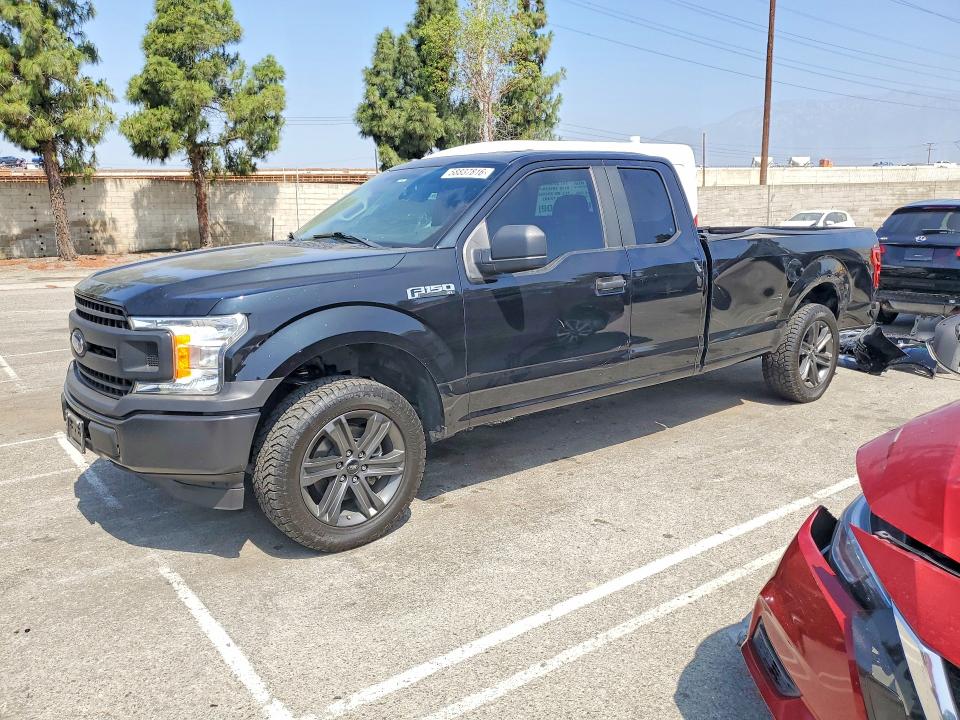2018 Ford VIN 1FTEX1CP9JKD23985 COPART salvage auction — SIDE, Ca - Salvage Certificate, sold $3,350 on 2026-07-02 (photo 1)
