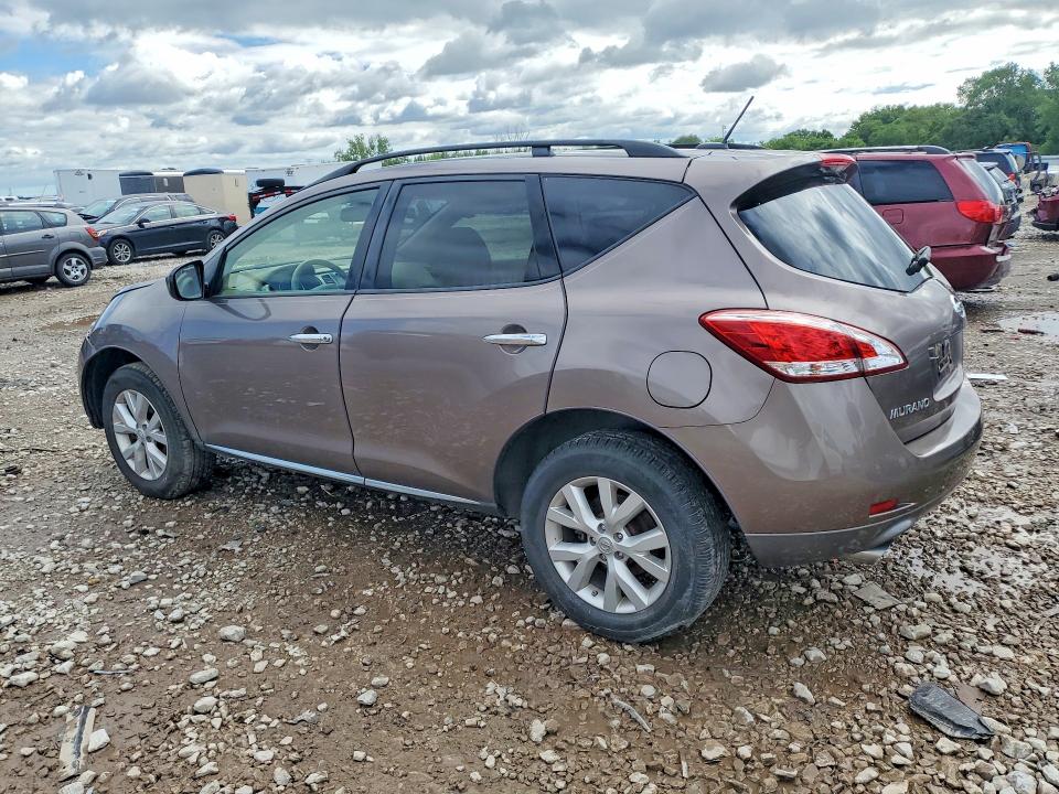 2014 Nissan VIN JN8AZ1MW1EW525673 COPART salvage auction — SIDE, IL - SALVAGE CERTIFICATE, sold $250 on 2026-07-24 (photo 2)