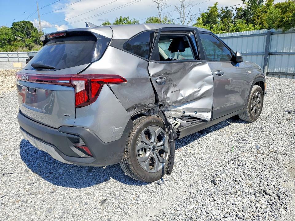 2025 Kia VIN KNDEPCAA3S7740906 COPART salvage auction — SIDE, Fl - Cert Of Title Slvg Rebuildable, sold $6,400 on 2026-07-31 (photo 3)