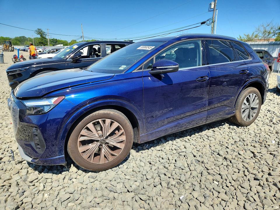 2023 Audi Q4 e-tron VIN WA1ACBFZ2PP050004 — COPART salvage auction photo