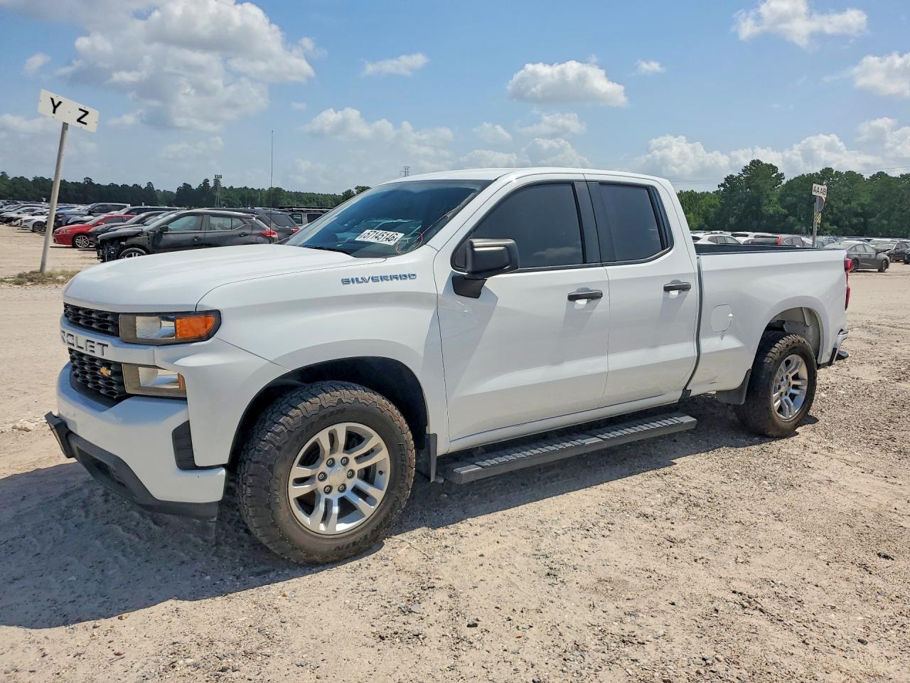 2019 Chevrolet Silverado 1500 VIN 1GCRWAEH1KZ336314 — COPART salvage auction photo