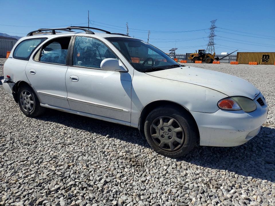 2000 Hyundai Elantra VIN KMHJW35F1YU175584 COPART salvage auction — REAR END, Nv - Salvage Title, sold $125 on 2026-07-06 (photo 4)