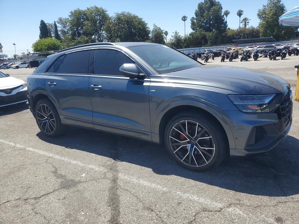 2019 Audi Q8 VIN WA1EVAF19KD020086 COPART salvage auction — REAR END, Ca - Salvage Certificate, sold $12,700 on 2026-07-28 (photo 4)