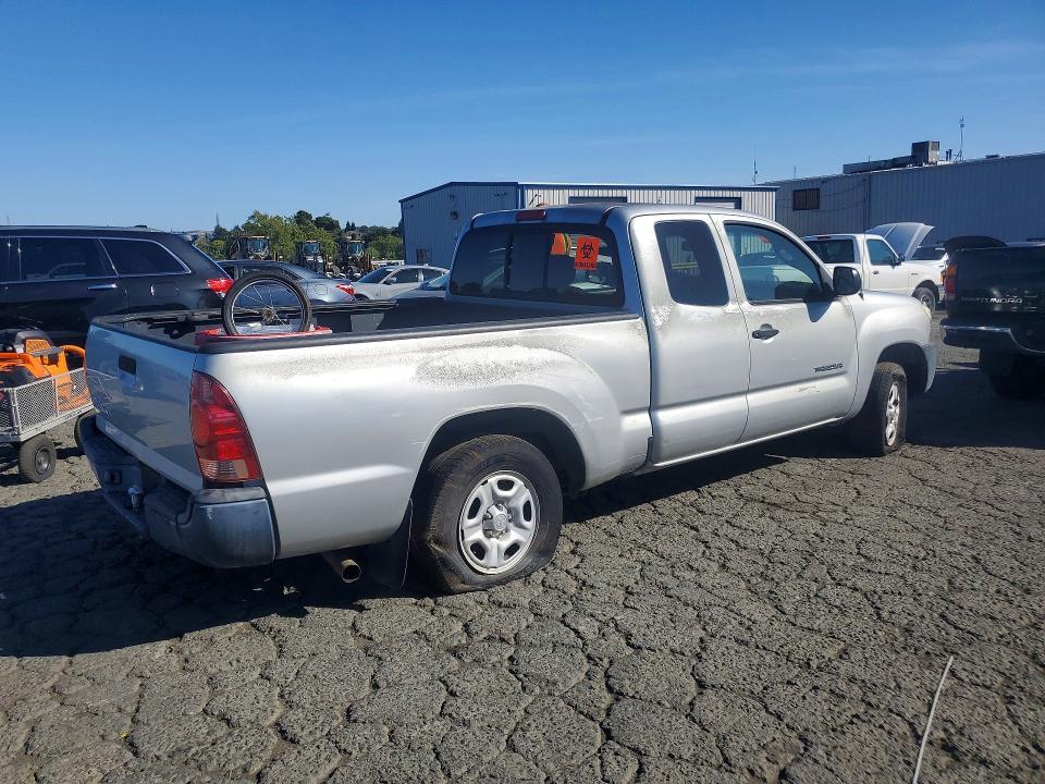 2007 Toyota Tacoma VIN 5TETX22N77Z362060 COPART salvage auction — UNDERCARRIAGE, Ca - Dis/Dlr/Exp Only Clean Title, sold $3,300 on 2026-07-31 (photo 3)