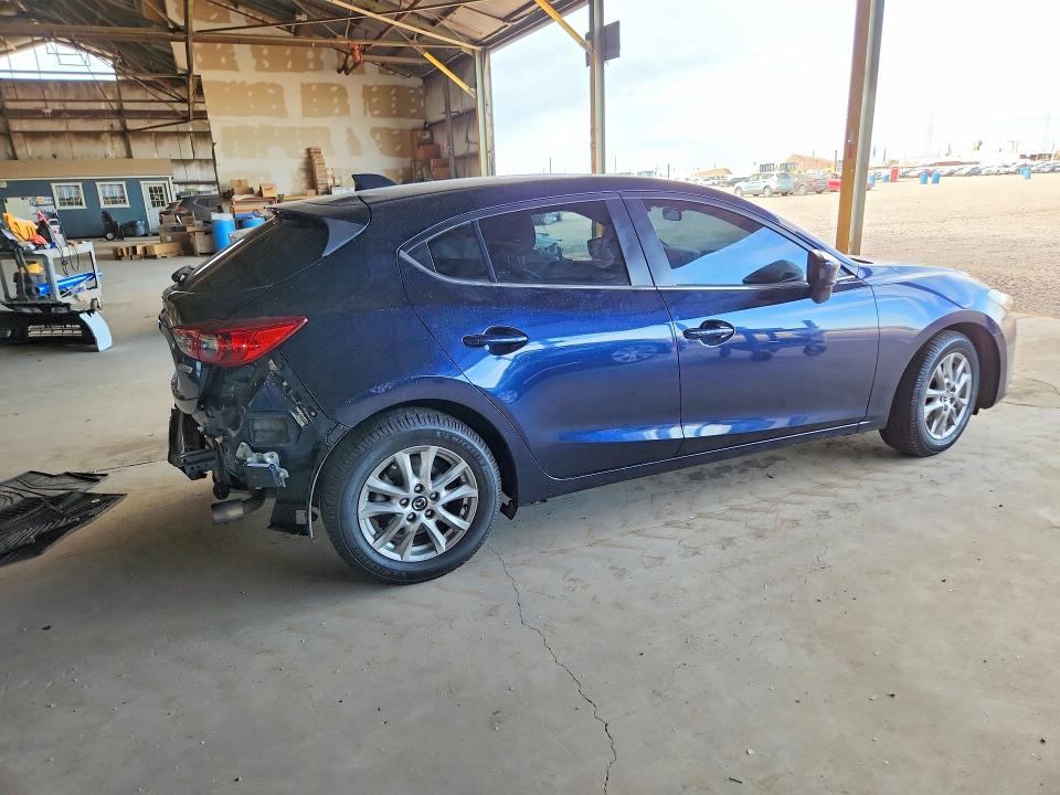 2015 Mazda 3 VIN JM1BM1M7XF1240508 COPART salvage auction — REAR END, Az - Cert Of Title - Salvage, sold $2,750 on 2026-07-27 (photo 3)