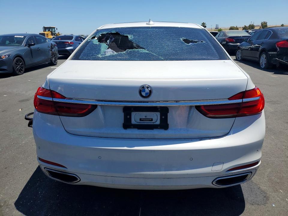 2016 BMW VIN WBA7E2C50GG548131 COPART salvage auction — VANDALISM, Ca - Salvage Certificate, sold $2,300 on 2026-07-13 (photo 6)