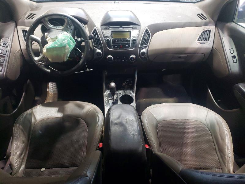 2012 Hyundai Tucson VIN KM8JU3AC9CU422621 COPART salvage auction — FRONT END, LA - CERT OF TITLE-SALVAGE, sold $500 on 2026-07-24 (photo 8)