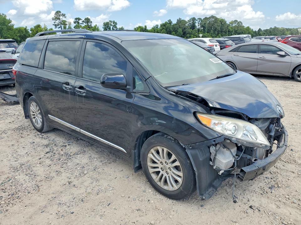 2015 Toyota Sienna VIN 5TDYK3DC1FS673436 COPART salvage auction — FRONT END, TX - SALVAGE VEHICLE TITLE, sold $275 on 2026-07-21 (photo 4)