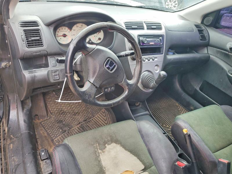 2002 Honda Civic VIN SHHEP33682U311293 COPART salvage auction — FRONT END, Ks - Cert Of Title-Salvage, sold $675 on 2026-07-23 (photo 8)