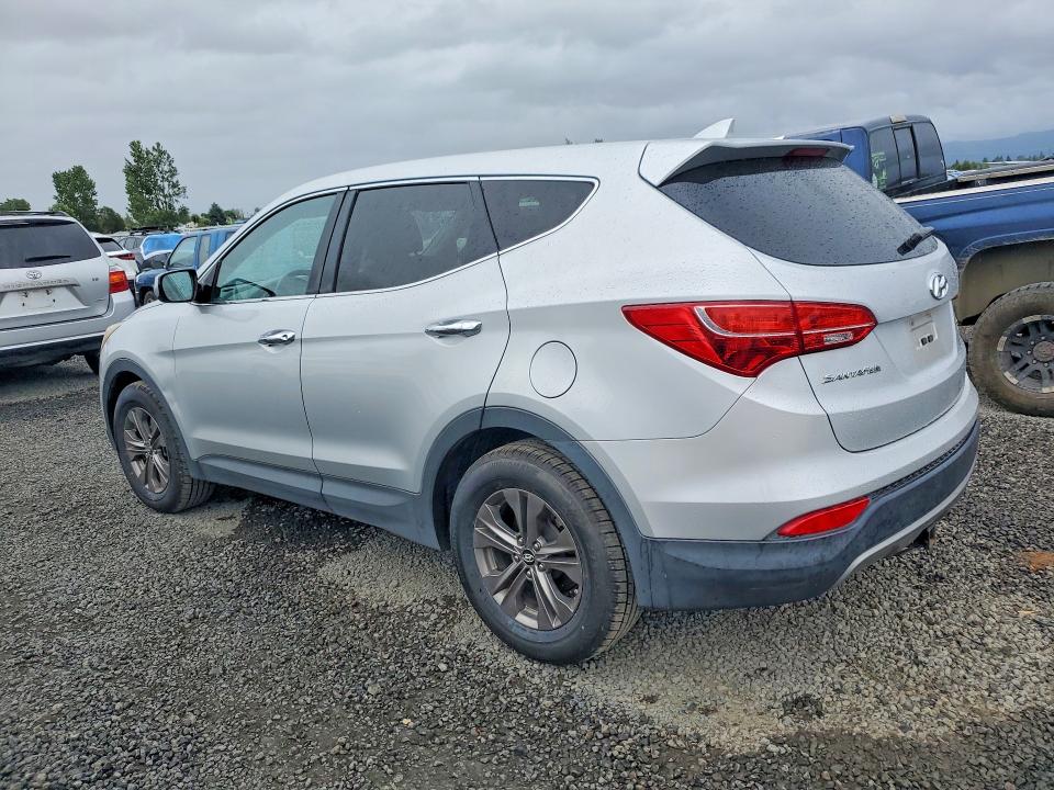 2013 Hyundai Santa fe VIN 5XYZTDLB2DG042785 COPART salvage auction — REAR END, Mt - Certificate Of Title, sold $1,500 on 2026-07-15 (photo 2)