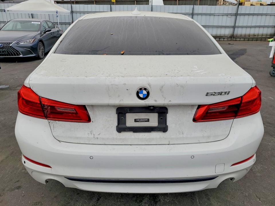 2021 BMW 5er VIN WBA53BH0XMCF69844 COPART salvage auction — FRONT END, Ca - Salvage Certificate, sold $8,700 on 2026-08-17 (photo 6)