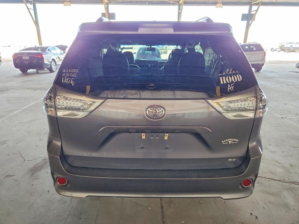 2016 Toyota VIN 5TDXK3DC7GS743079 COPART salvage auction — FRONT END, Az - Cert Of Title - Salvage, sold $2,250 on 2026-07-27 (photo 6)