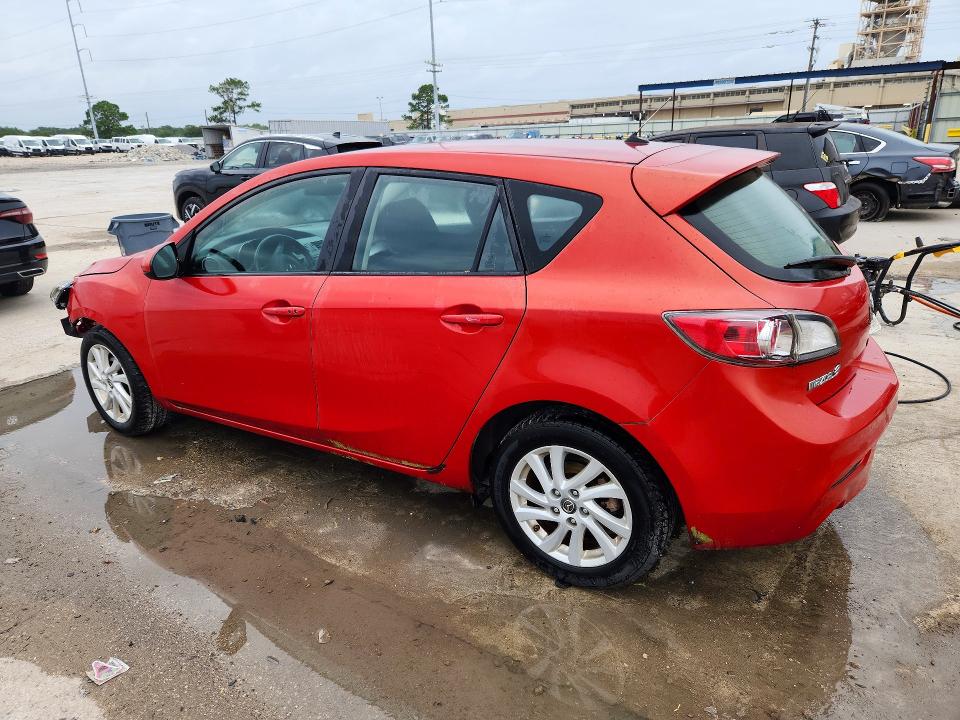 2013 Mazda VIN JM1BL1L71D1837936 COPART salvage auction — FRONT END, La - Cert Of Title-Salvage, sold $1,050 on 2026-07-29 (photo 2)