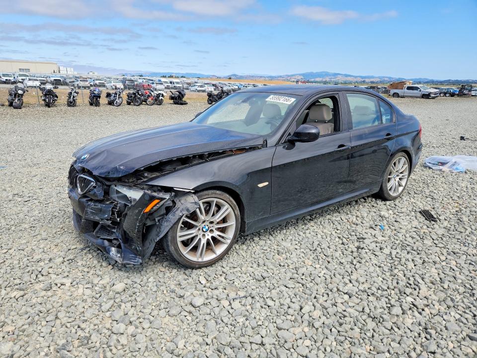 2011 BMW 3 series VIN WBAPN7C58BA949452 COPART salvage auction — FRONT END, Ca - Salvage Certificate, sold $3,650 on 2026-07-20 (photo 1)