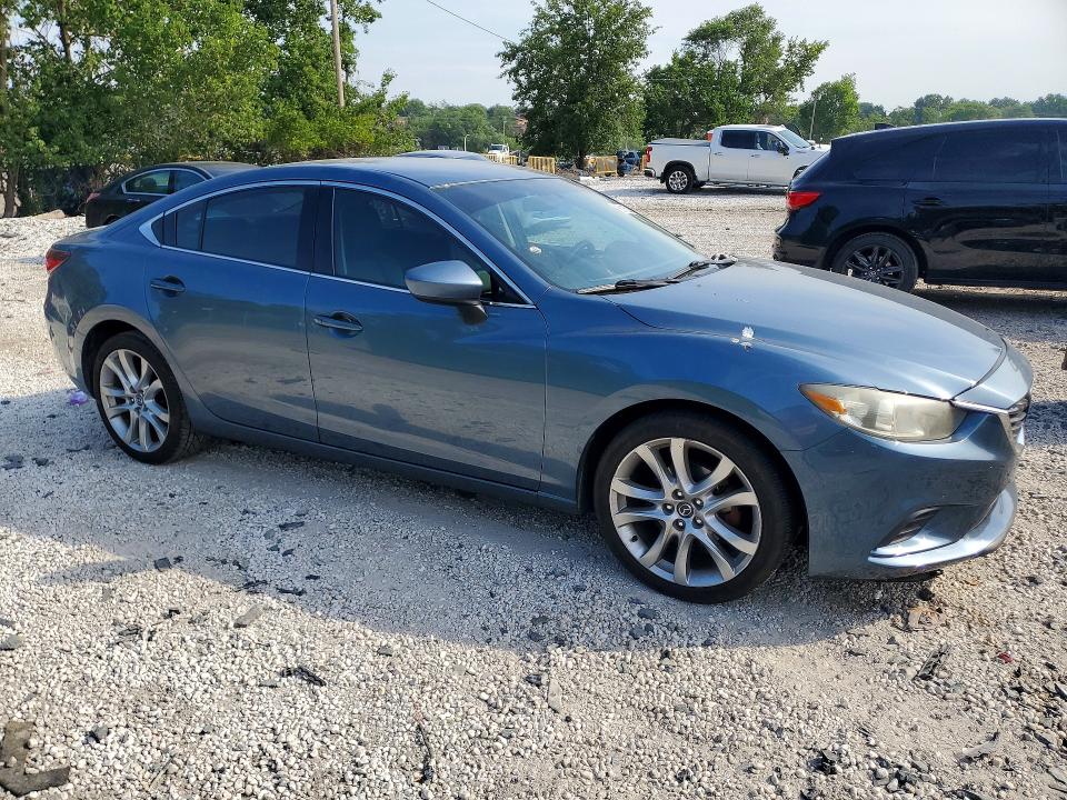 2014 Mazda VIN JM1GJ1V6XE1162279 COPART salvage auction — SIDE, Md - Cert Of Salvage > 75% Damage, sold $800 on 2026-07-14 (photo 4)