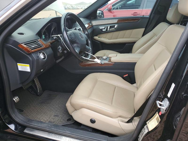 2011 Mercedes-benz E-class VIN WDDHF5GB0BA468545 COPART salvage auction — FRONT END, AZ - CERT OF TITLE - SALVAGE, sold $300 on 2026-07-14 (photo 7)