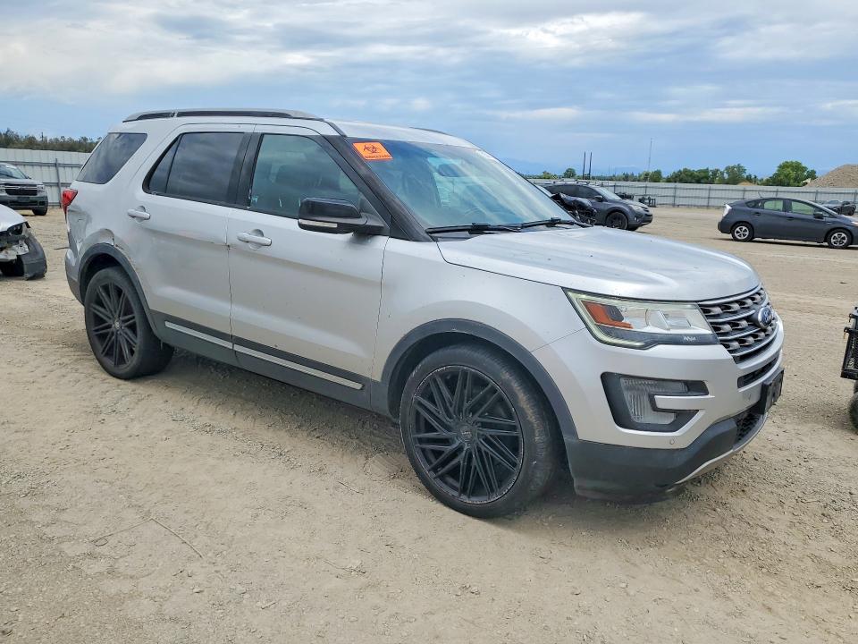2016 Ford Explorer VIN 1FM5K7D80GGD03527 COPART salvage auction — MECHANICAL, Ca - Dis/Dlr/Exp Only Clean Title, sold $1,100 on 2026-07-10 (photo 4)