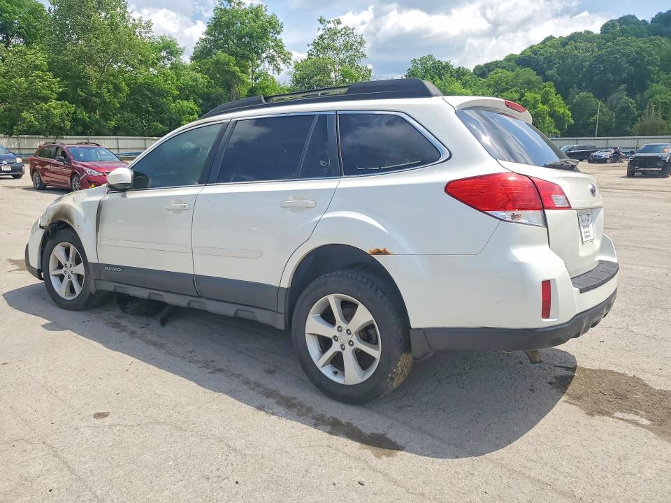 2013 Subaru Outback VIN 4S4BRCCCXD3207338 COPART salvage auction — BURN, Oh - Cert Of Title-Salvage, sold $375 on 2026-07-02 (photo 2)