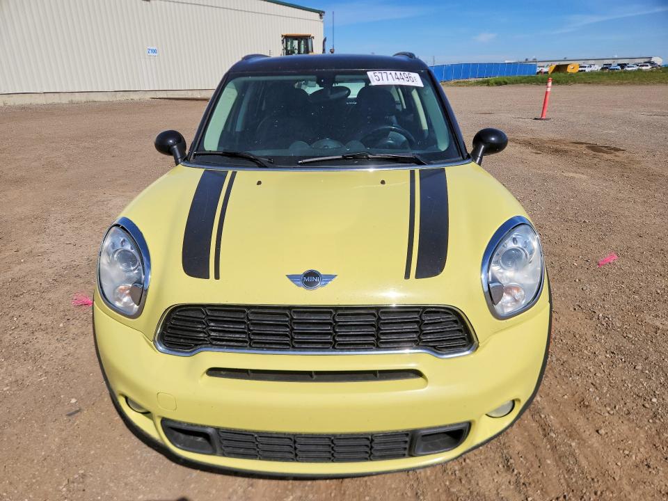 2012 Mini VIN WMWZC5C52CWM13698 COPART salvage auction — SIDE, Ab - Bos - Salvage, sold $750 on 2026-08-11 (photo 5)