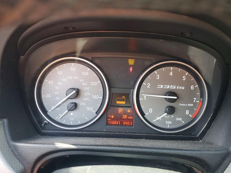 2011 BMW 3er VIN WBADX1C57BE394285 COPART salvage auction — FRONT END, Ga - Cert Of Title-Salvage, sold $1,250 on 2026-07-30 (photo 9)