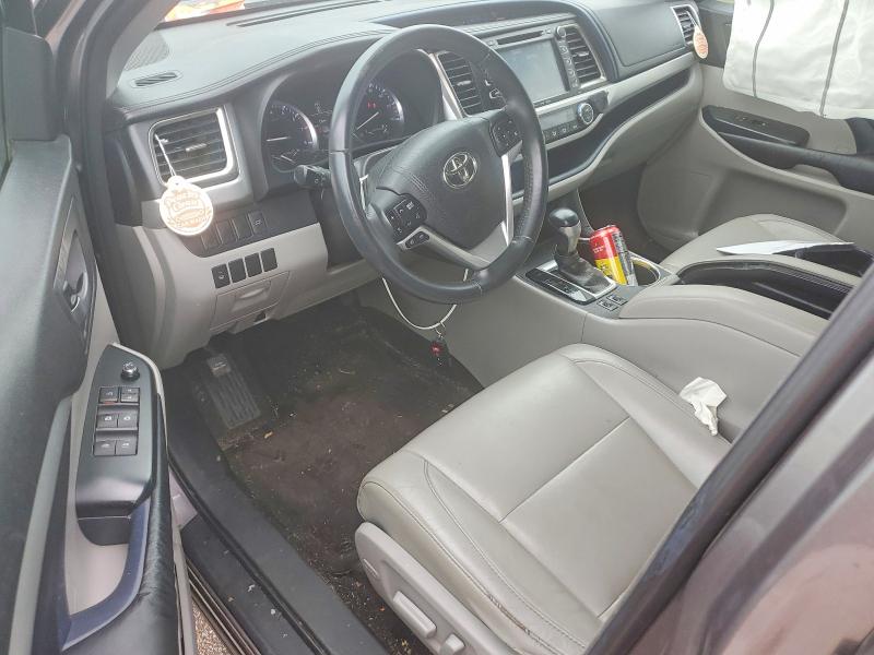 2016 Toyota Highlander VIN 5TDKKRFH1GS125598 COPART salvage auction — SIDE, Al - Cert Of Title-Salvage Title, sold $5,800 on 2026-07-16 (photo 8)