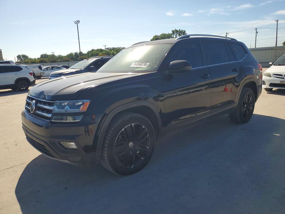 2019 Volkswagen VIN 1V2WR2CA6KC606483 COPART salvage auction — FRONT END, Tx - Salvage Vehicle Title, sold $4,400 on 2026-08-27 (photo 1)