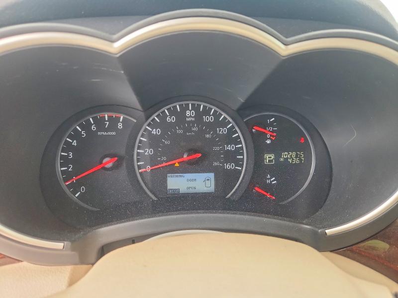 2015 Nissan Quest VIN JN8AE2KP9F9124286 COPART salvage auction — REAR END, Id - Salvage Certificate Of Title, sold $1,500 on 2026-07-29 (photo 9)
